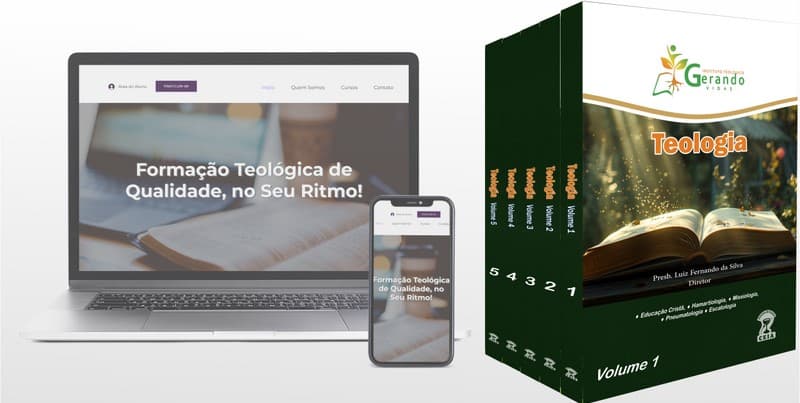 Capa curso Bacharel em Teologia